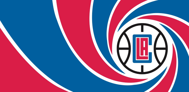 007 Los Angeles Clippers logo vinyl decal